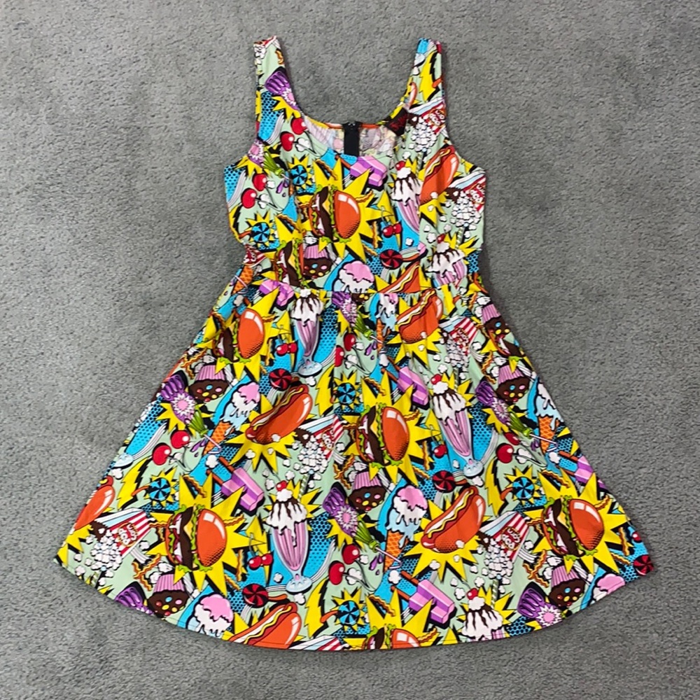 Folter Snack Attack Sleeveless Dress Retro Mod